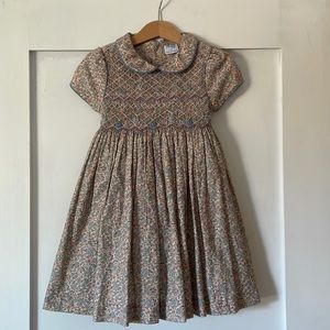 Luli & Me Smocked Cotton dress